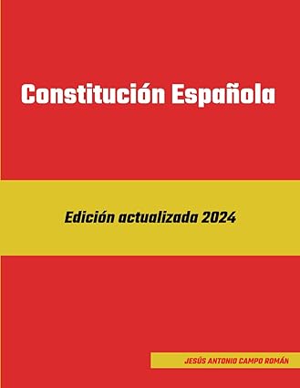 Portada de Constitución Española - Edición Actualizada 2024
